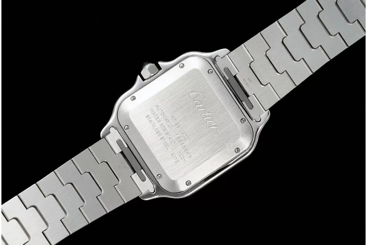 Santos De Cartier 40mm XL SS/SS Green Dial AF MY9015 - Image 5