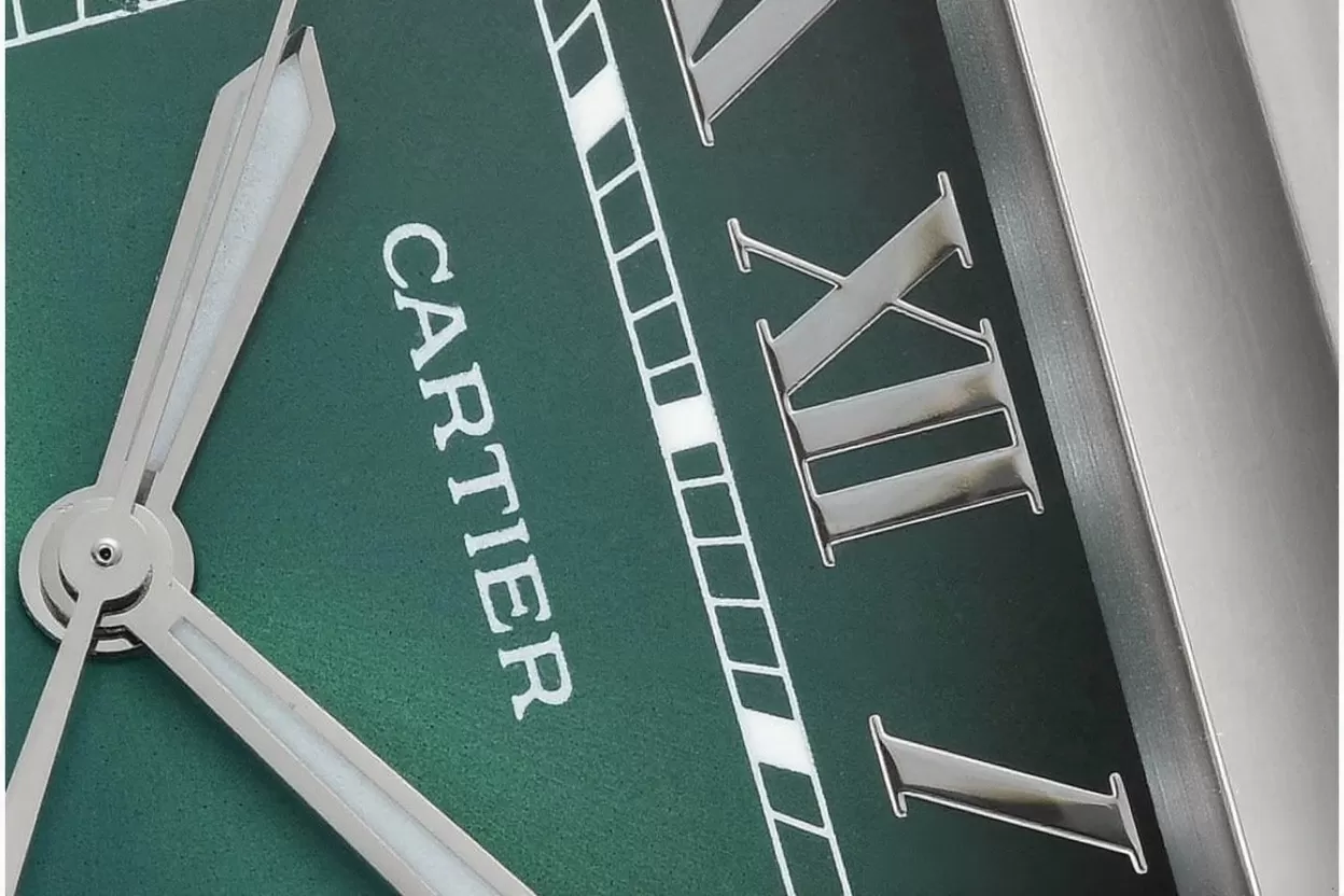 Santos De Cartier 40mm XL SS/SS Green Dial BVF MY9019 - Image 5
