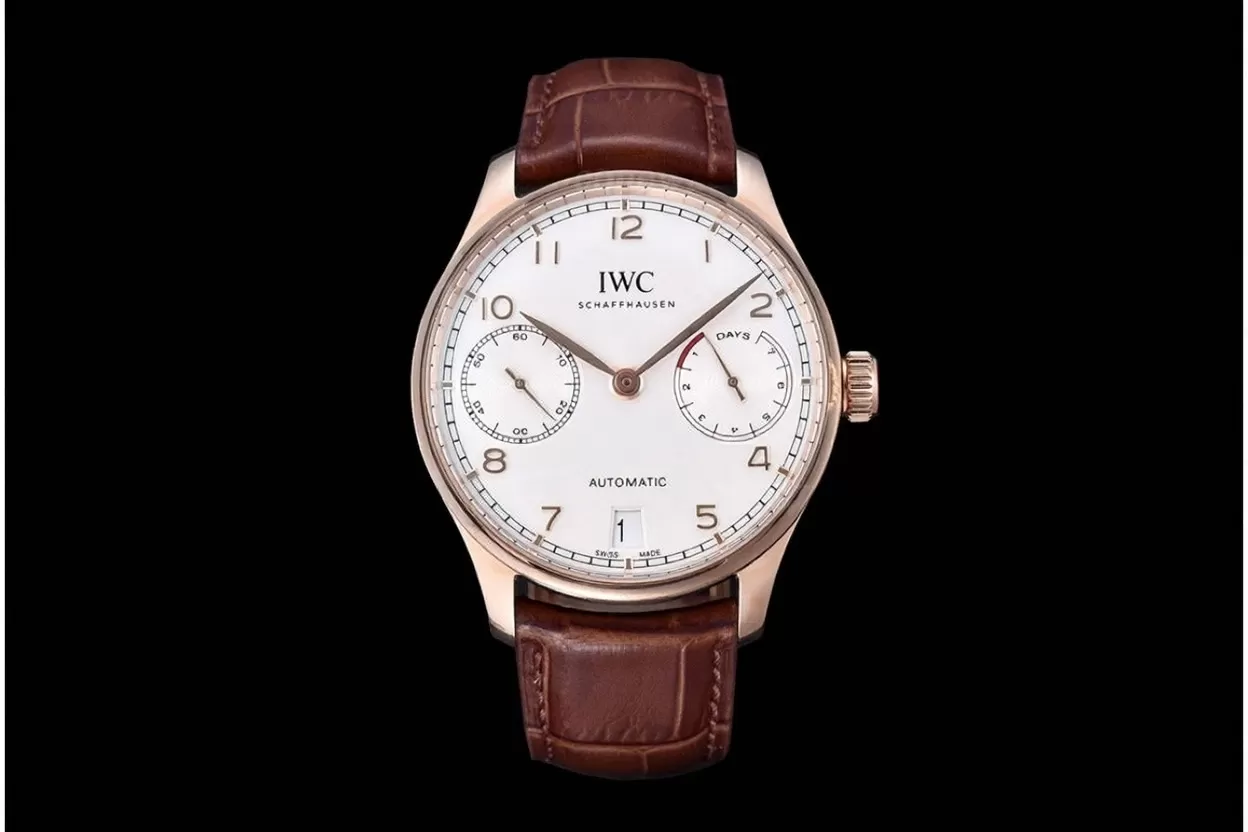 Portugieser 7 Days 42mm RG/LE White Dial ZF V5 A52010 - Image 3