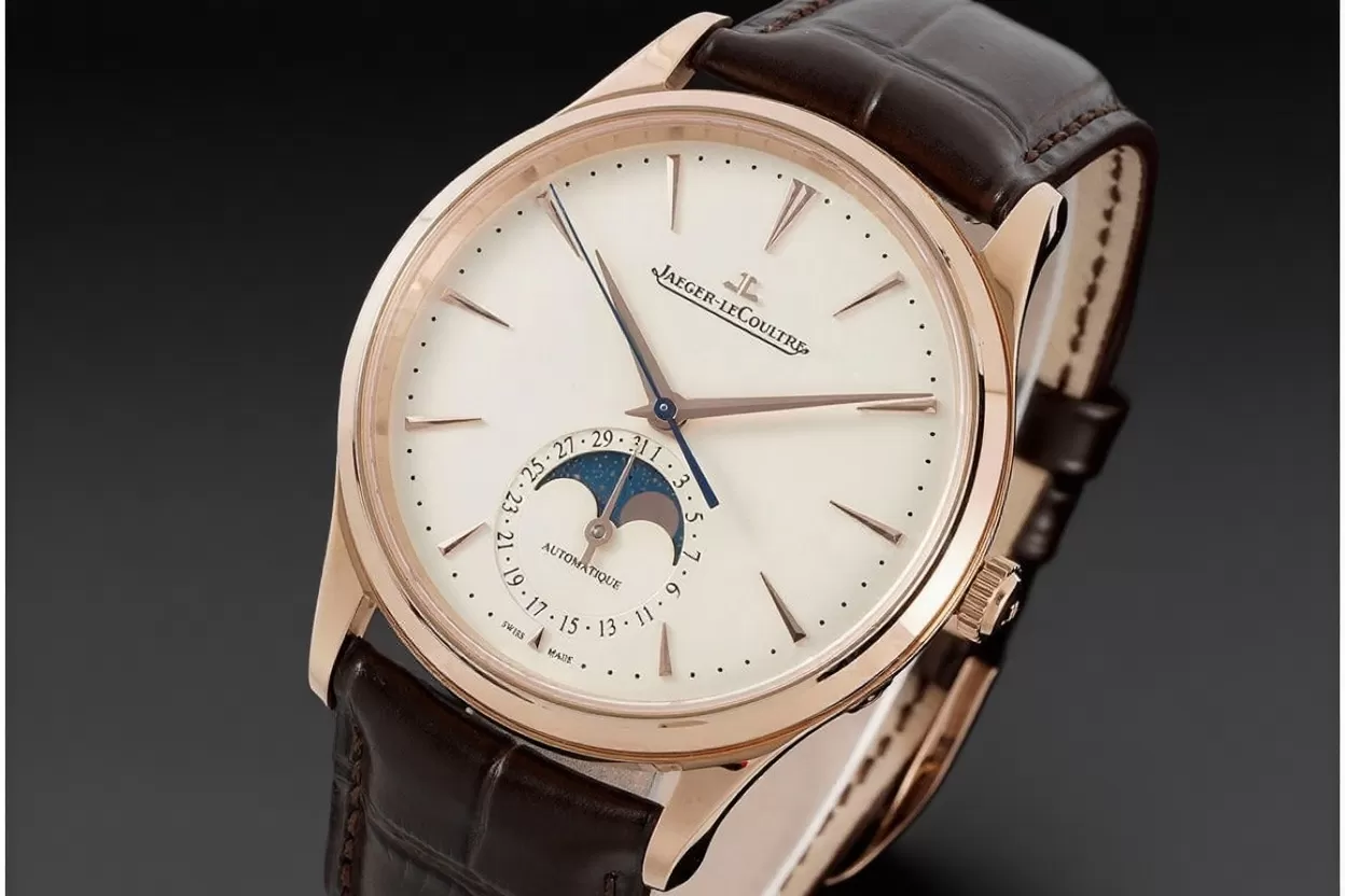 Master Ultra Thin Moonphase RG/LE White/Stk APS A925 Super Clone