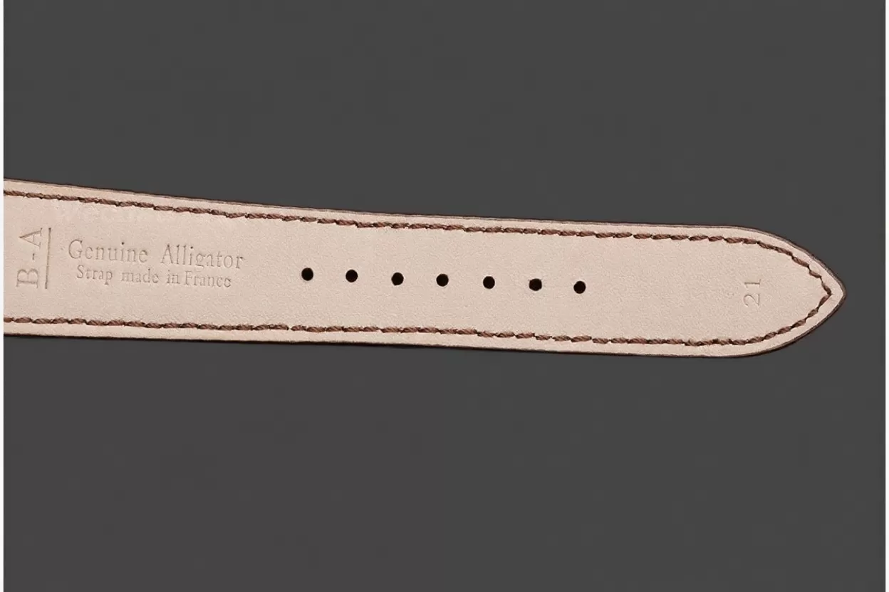 Master Ultra Thin Moonphase RG/LE White/Stk APS A925 Super Clone - Image 12