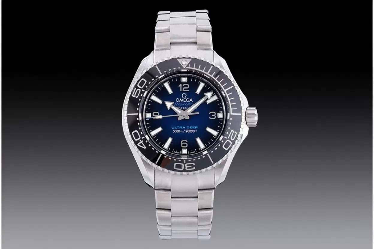 Planet Ocean Ultra Deep 45.5mm SS/SS Blue Dial SBF A8912