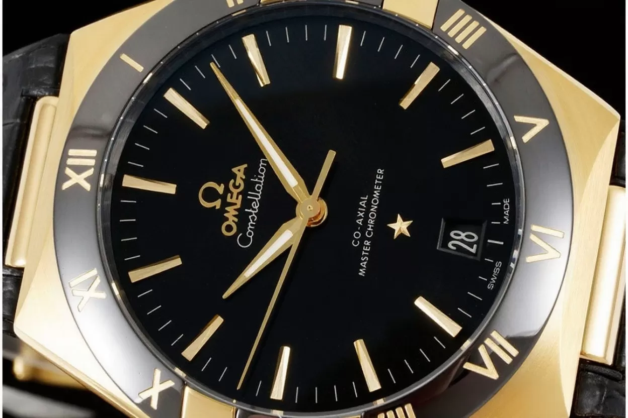 Constellation 41mm YG/LE Black Dial VSF A8900 - Image 3