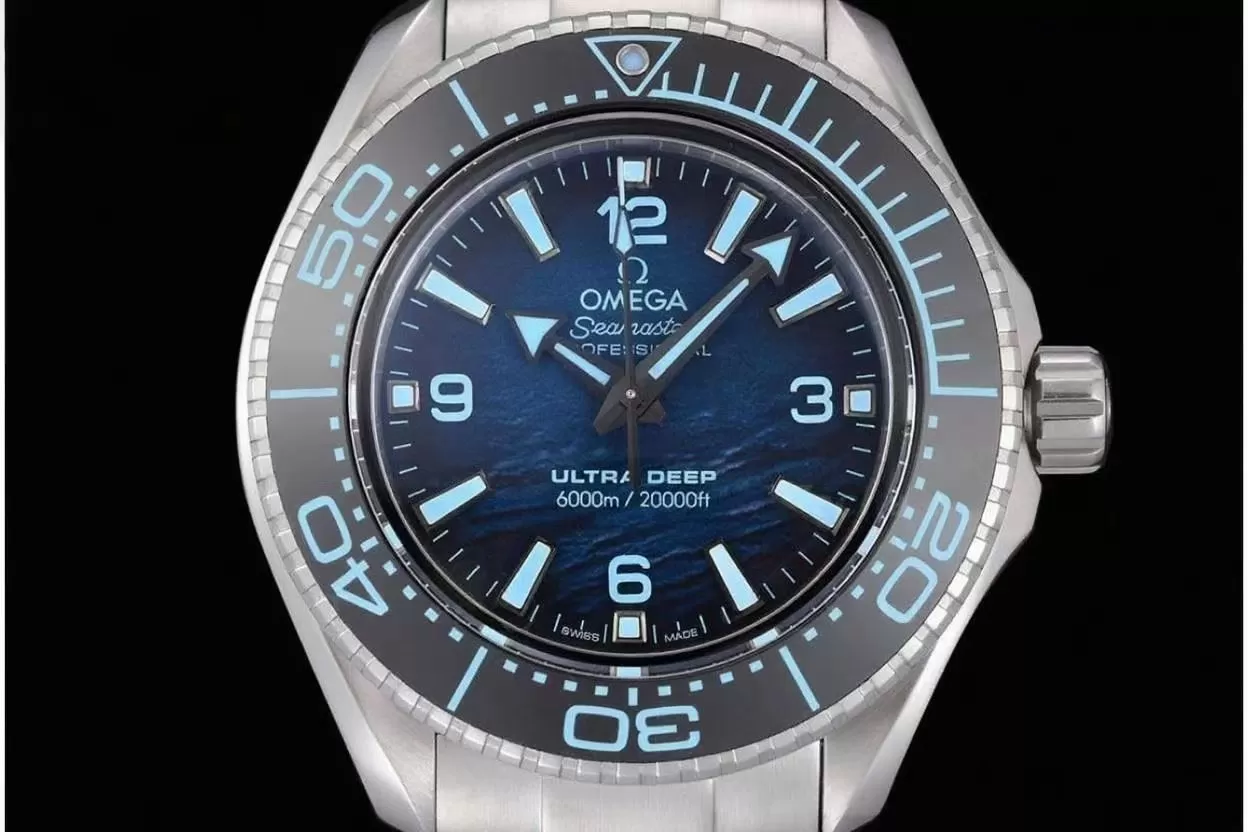 Planet Ocean Ultra Deep 'Challenger' 45.5mm SS/SS Blue Dial VSF A8912 Super Clone