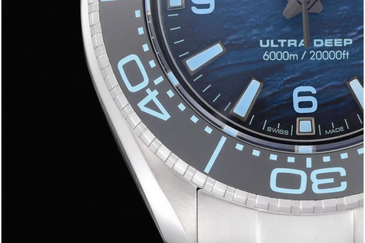 Planet Ocean Ultra Deep 'Challenger' 45.5mm SS/SS Blue Dial VSF A8912 Super Clone - 图片 5