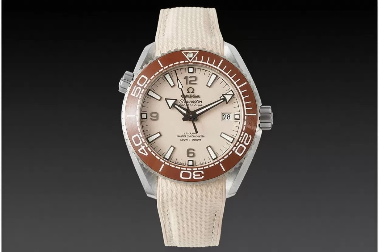 Alternative view of Seamaster 600M 43.5mm SS/RU Beige Dial VSF A8900 Super Clone