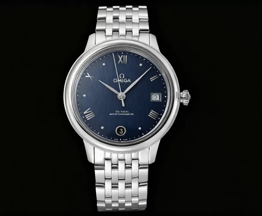 De Ville Prestige Ladies 34mm SS/SS Blue Dial VSF A8800