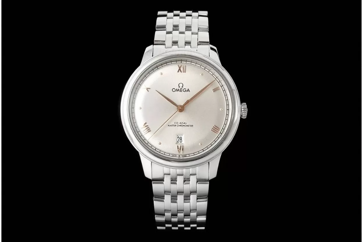 Alternative view of De Ville Prestige Man's 40mm SS/SS Silver Dial VSF A8800