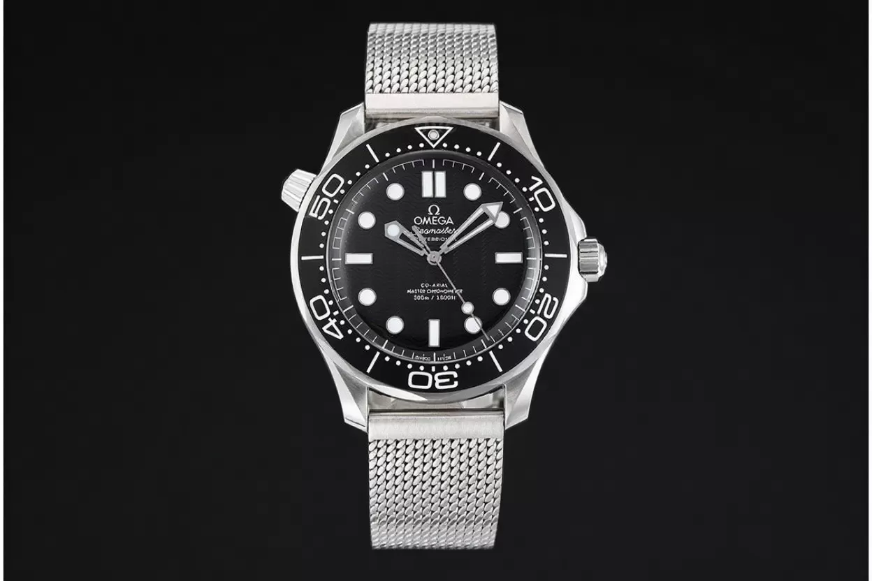 Alternative view of Seamaster 300m 2025 42mm SS/SS Black Dial VSF A8806