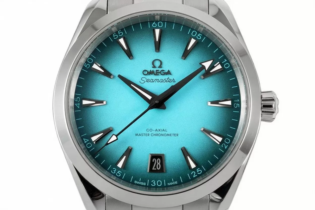 Aqua Terra 41mm SS/SS Turquoise Blue Dial VSF A8900 - Image 3