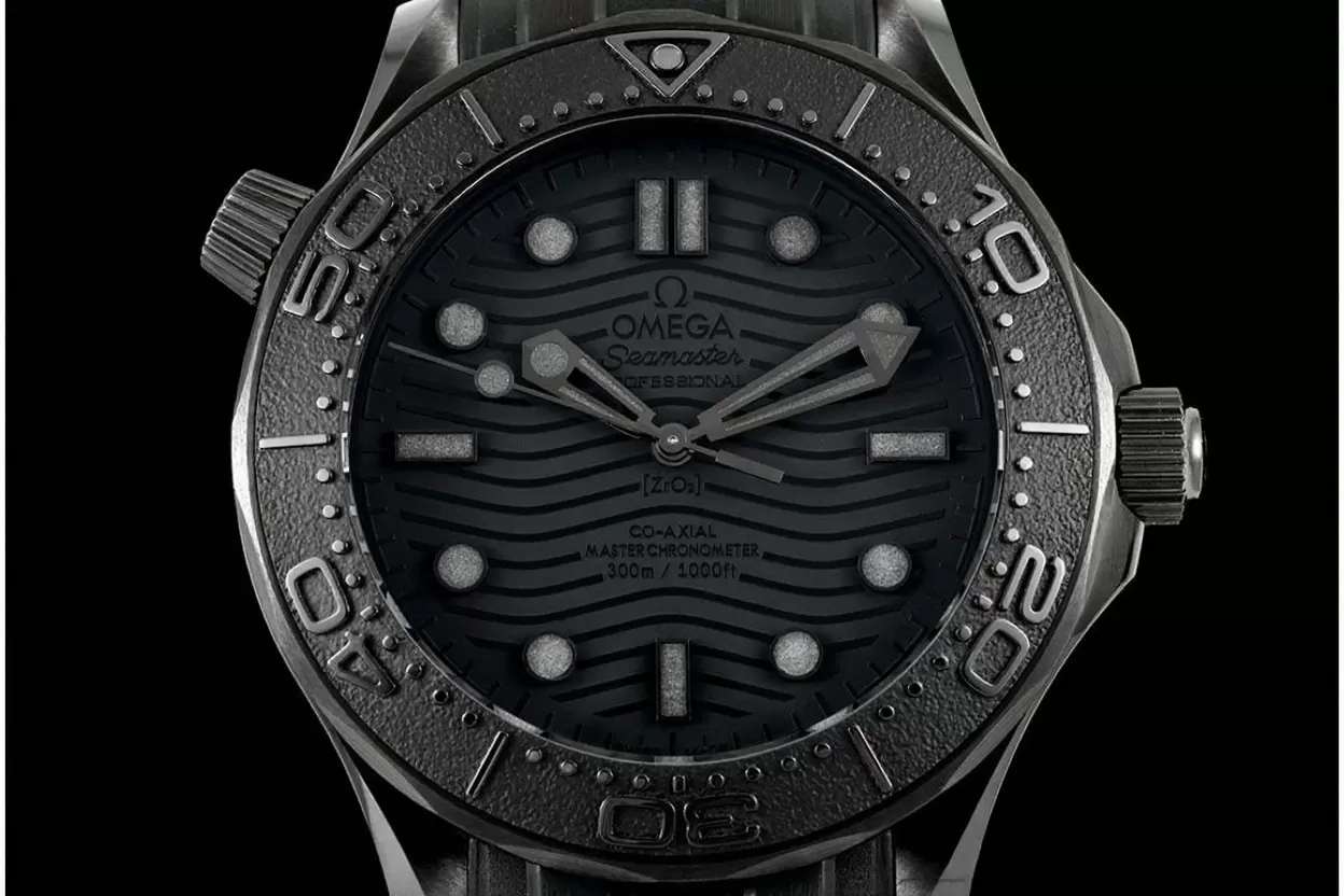 Seamaster 300m 43.5mm Ceramic/RU Black Dial VSF VS8806 Super Clone - Image 3