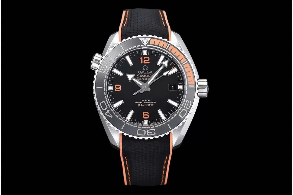 Planet Ocean 43.5mm SS/RU Black/Org VSF 1:1 A8900 Super Clone