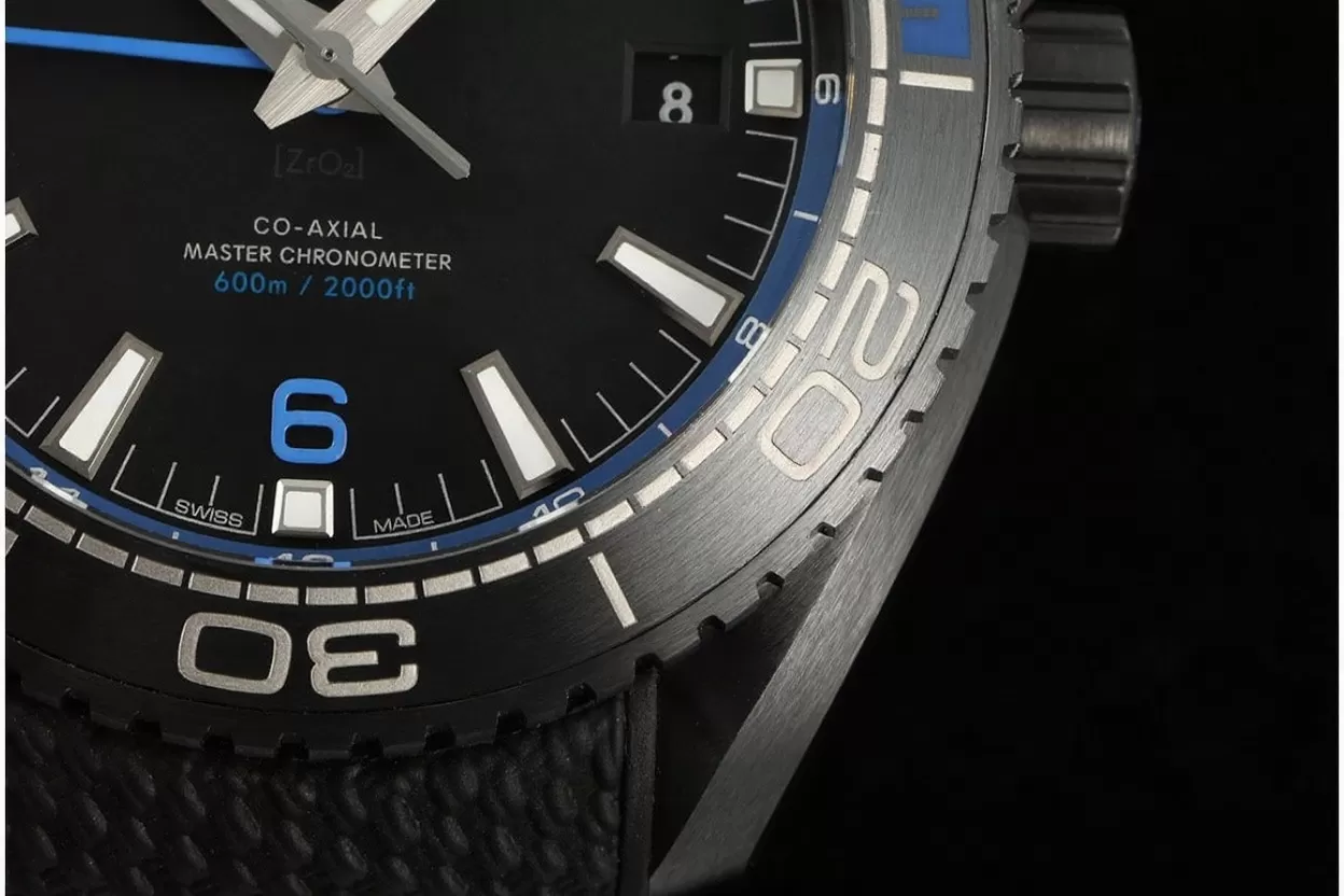Planet Ocean 45.5mm Deep Black CER/NY Blk/B VSF A8906 - Image 5