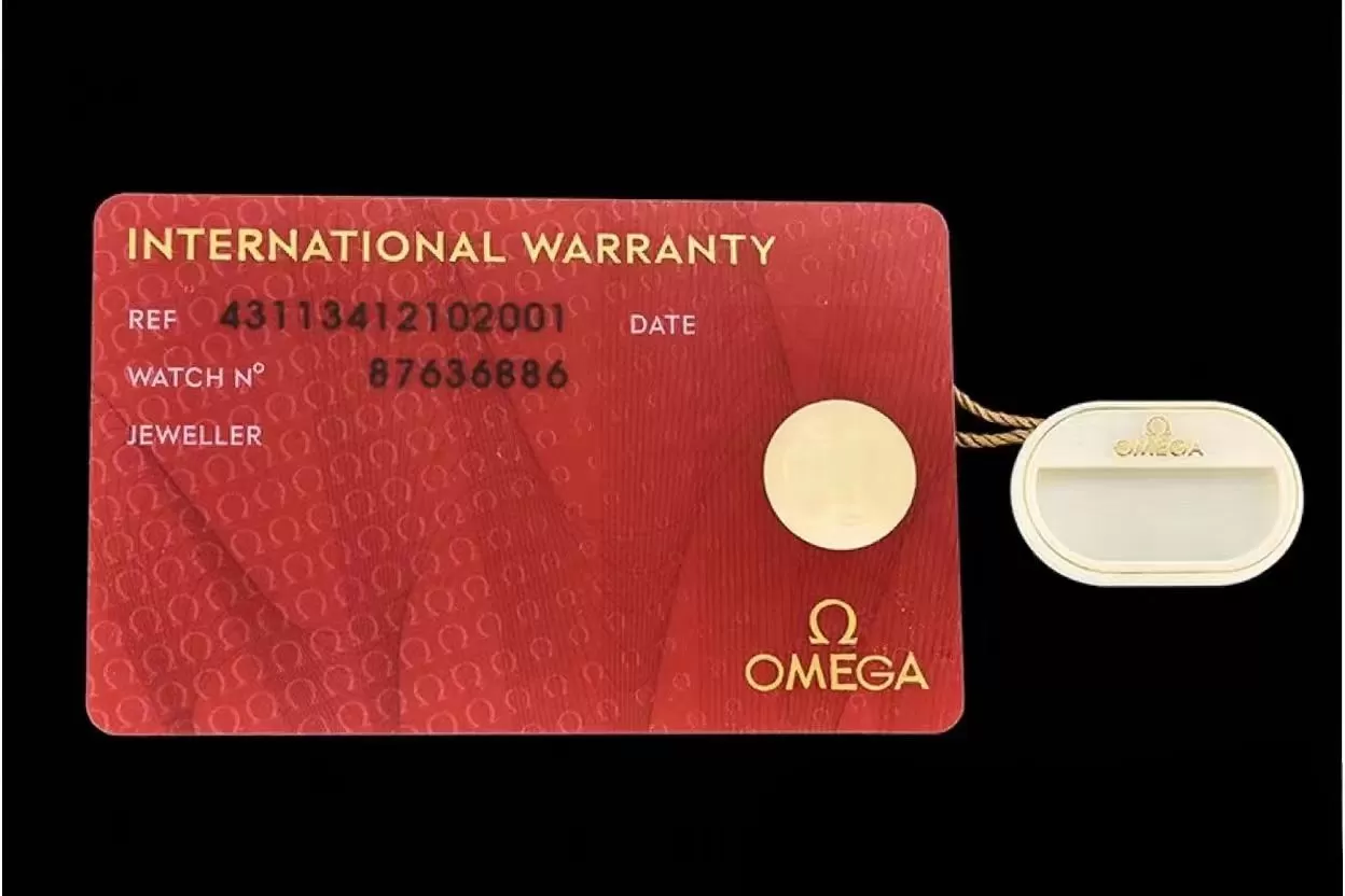 Omega - De Ville Men's Co-Axial SS/SS Wht/Roman VSF A8500 - 图片 9