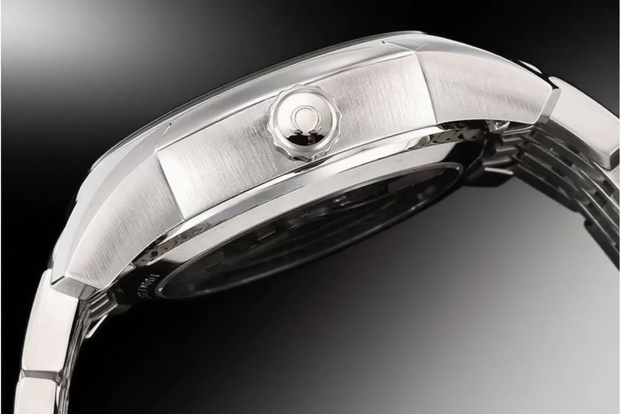 Omega - De Ville Men's Co-Axial SS/SS Wht/Roman VSF A8500 - 图片 15