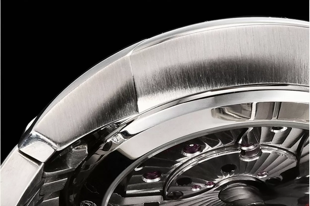 Omega - De Ville Men's Co-Axial SS/SS Wht/Roman VSF A8500 - 图片 19