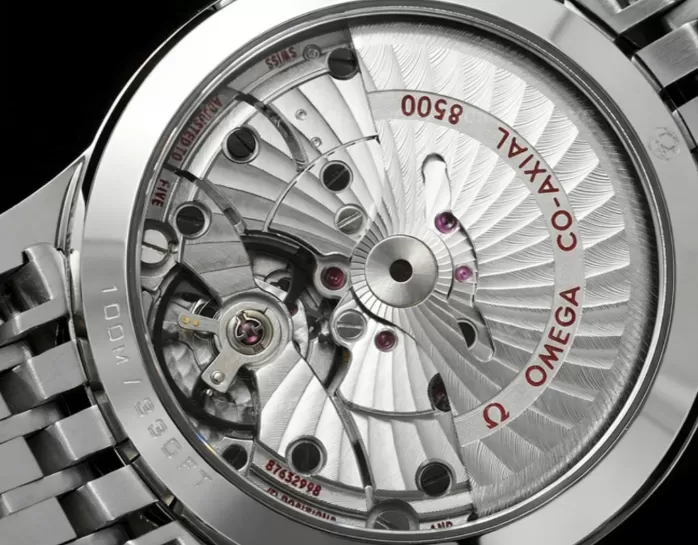 De Ville Mens Co-Axial 41mm SS/SS Blue/Roman VSF A8500 - 图片 8