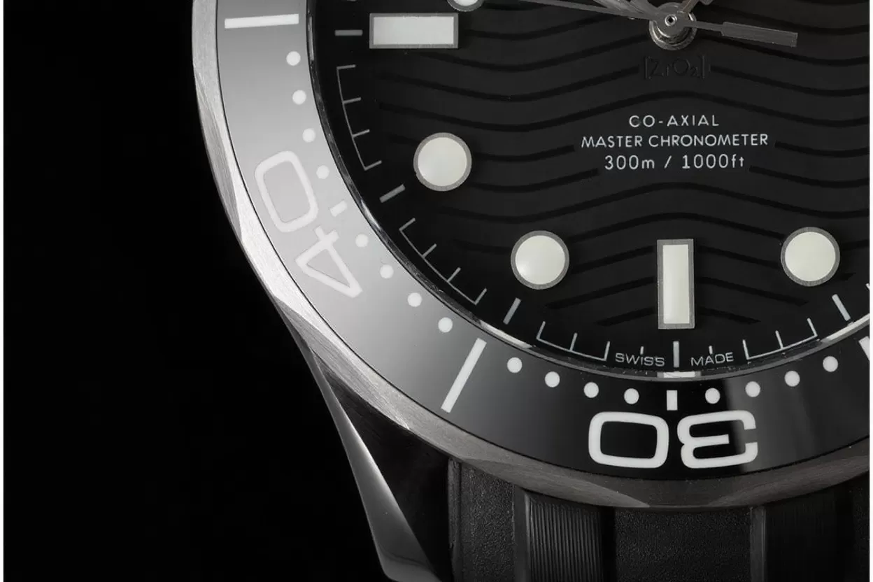 Seamaster 300m 43.5mm Ceramic Diver CER/RU Black VSF Asia 8806 - 图片 4
