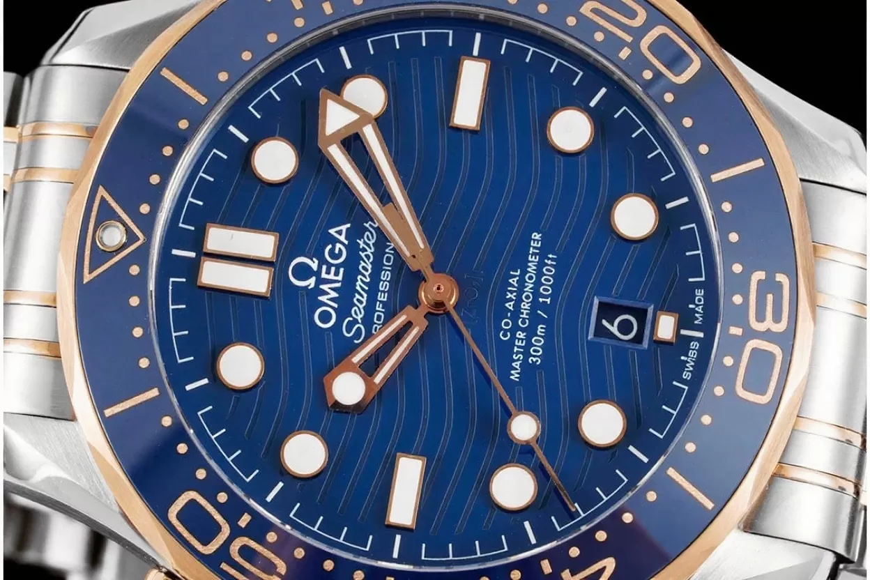 Seamaster 300m 42mm RG/SS Blue VSF A8800 - Image 4