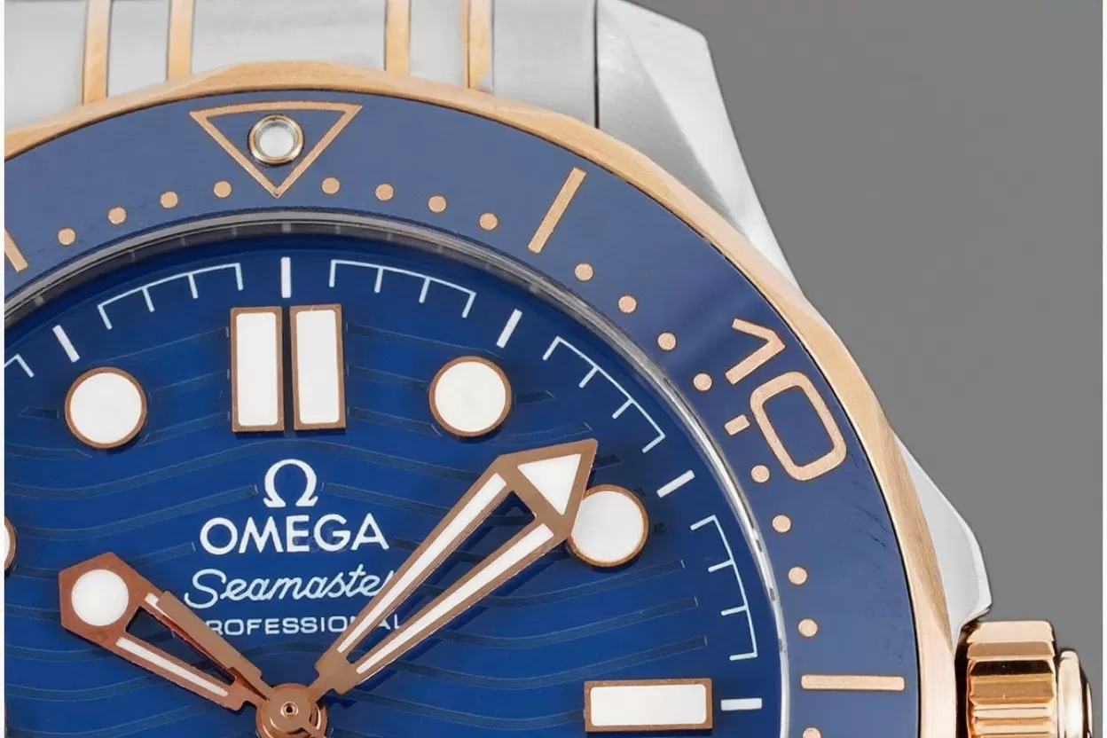 Seamaster 300m 42mm RG/SS Blue VSF A8800 - Image 6