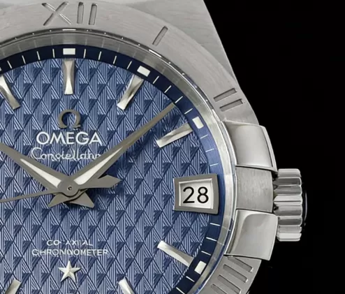 Constellation Co-Axial 38mm SS/SS Blue VSF Asia 8500 - Image 5