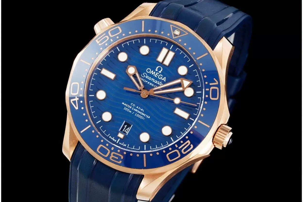 Seamaster 300m 42mm RG/RU Blue Dial VSF A8801