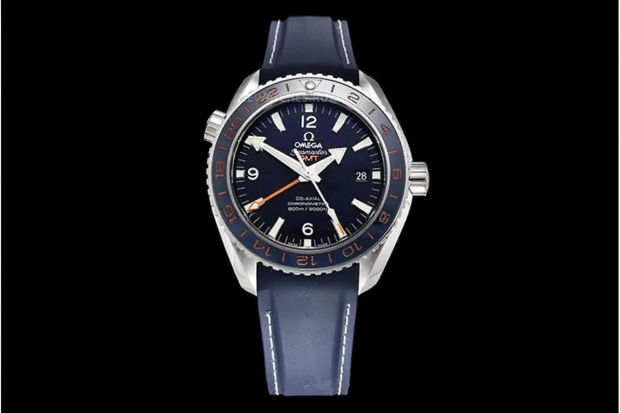 Omega - Planet Ocean 600M 43.5mm GMT SS/RU Blue VSF A8605 - Image 3
