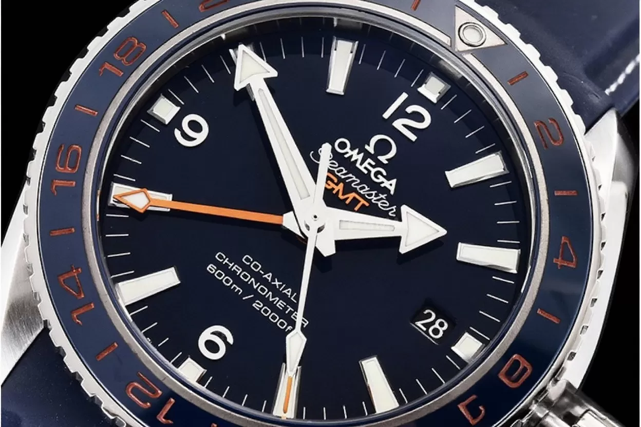 Omega - Planet Ocean 600M 43.5mm GMT SS/RU Blue VSF A8605 - Image 4