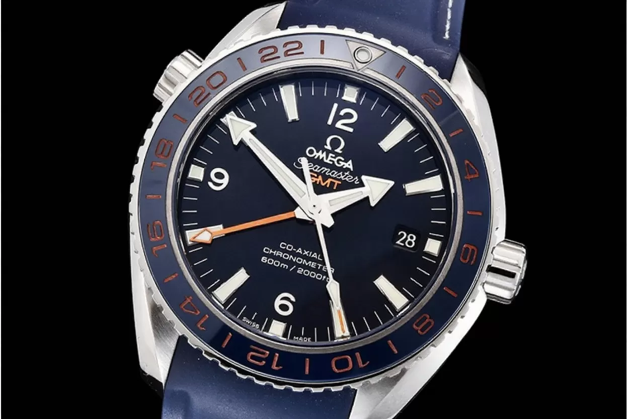 Omega - Planet Ocean 600M 43.5mm GMT SS/RU Blue VSF A8605 - Image 17
