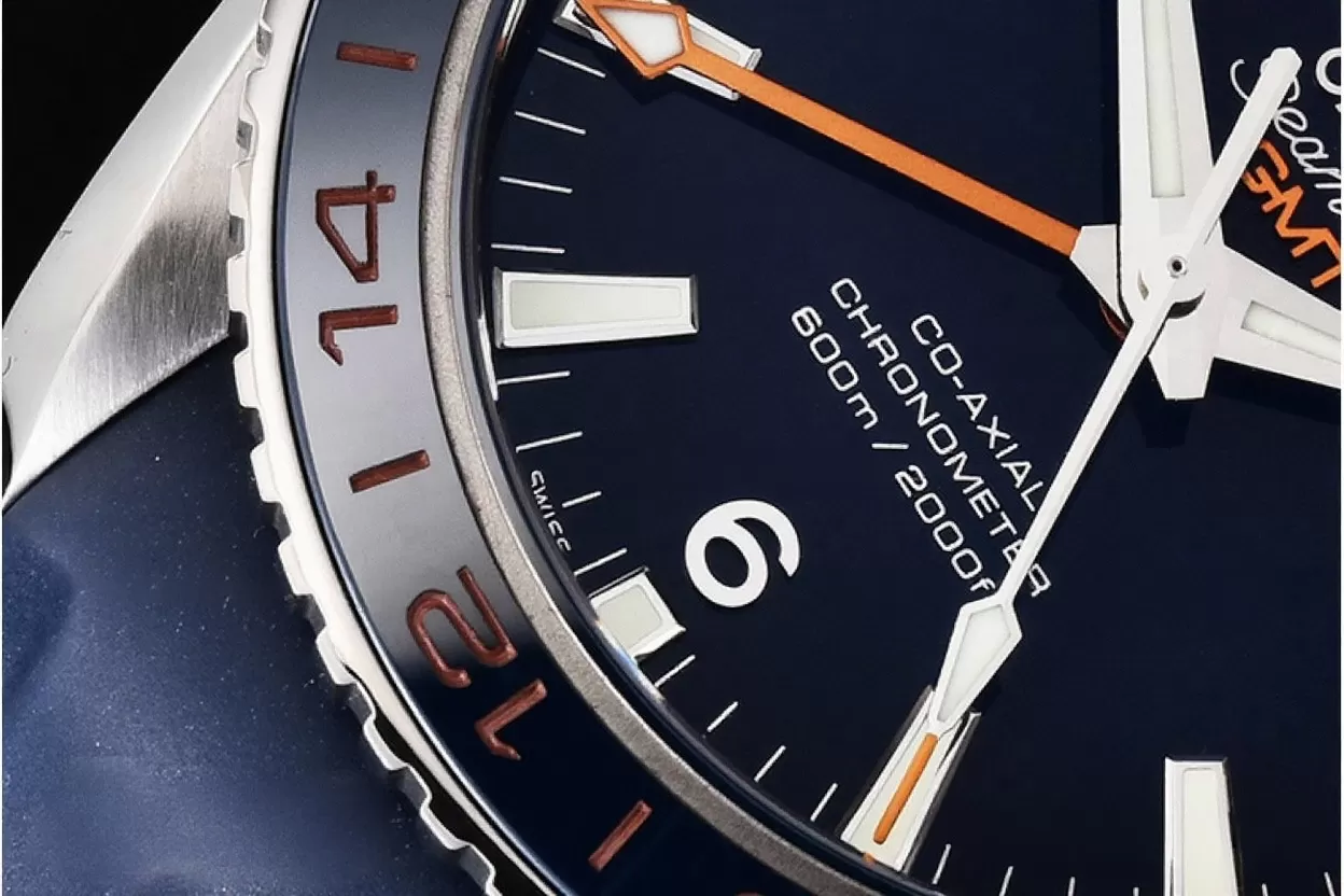 Omega - Planet Ocean 600M 43.5mm GMT SS/RU Blue VSF A8605 - Image 21