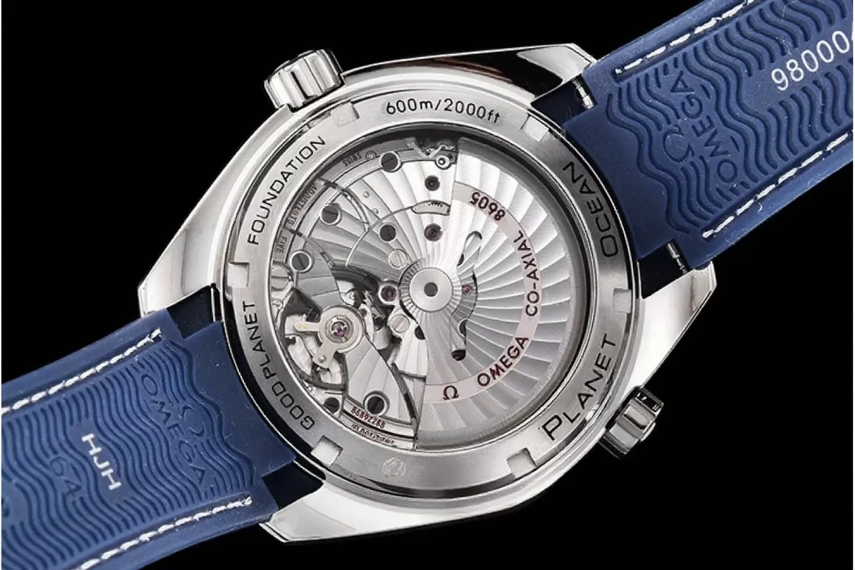 Omega - Planet Ocean 600M 43.5mm GMT SS/RU Blue VSF A8605 - Image 24