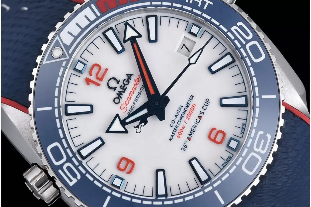 Planet Ocean 43.5mm America's Cup SS/RU White VSF A8900 - 图片 5
