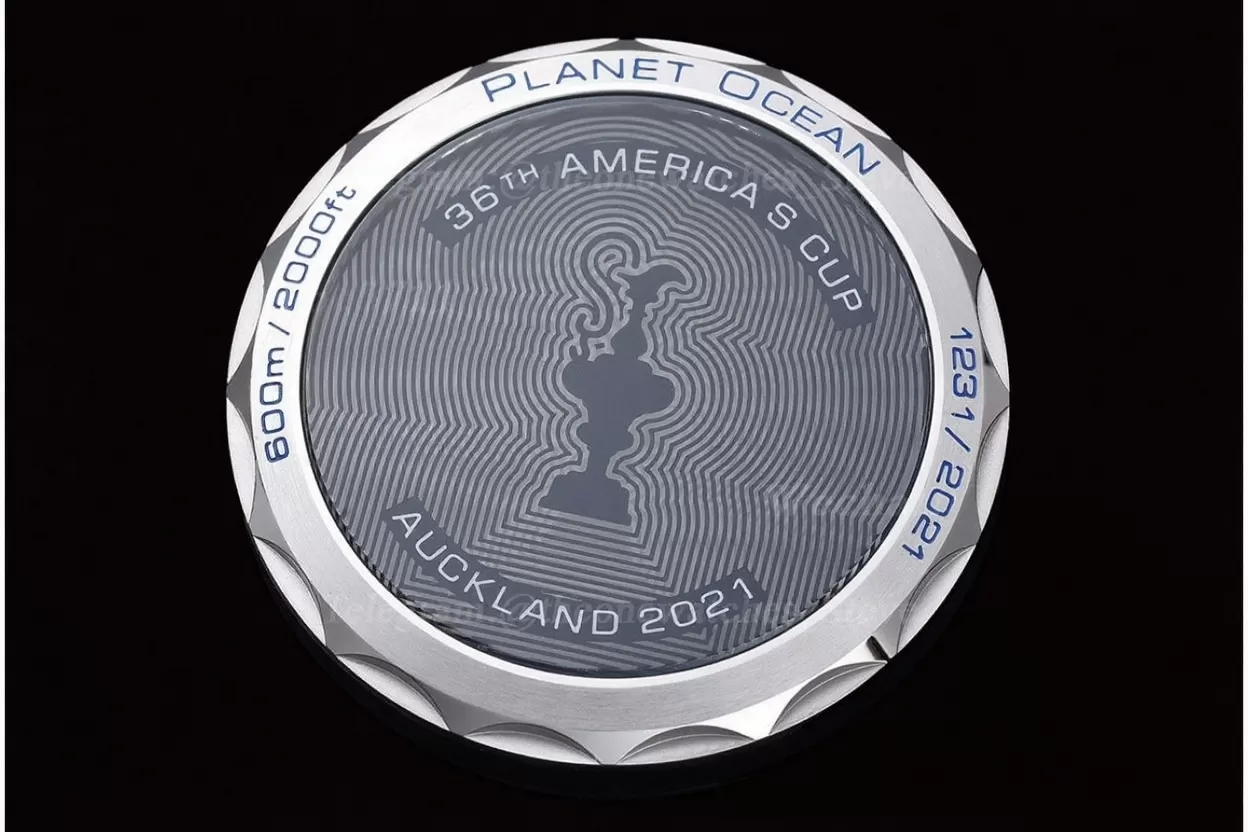 Planet Ocean 43.5mm America's Cup SS/RU White VSF A8900 - 图片 18