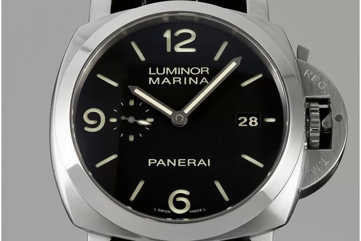 Alternative view of PAM312 Lum. 1950 3 Days 44mm SS/LE VSF P9000 Super Clone