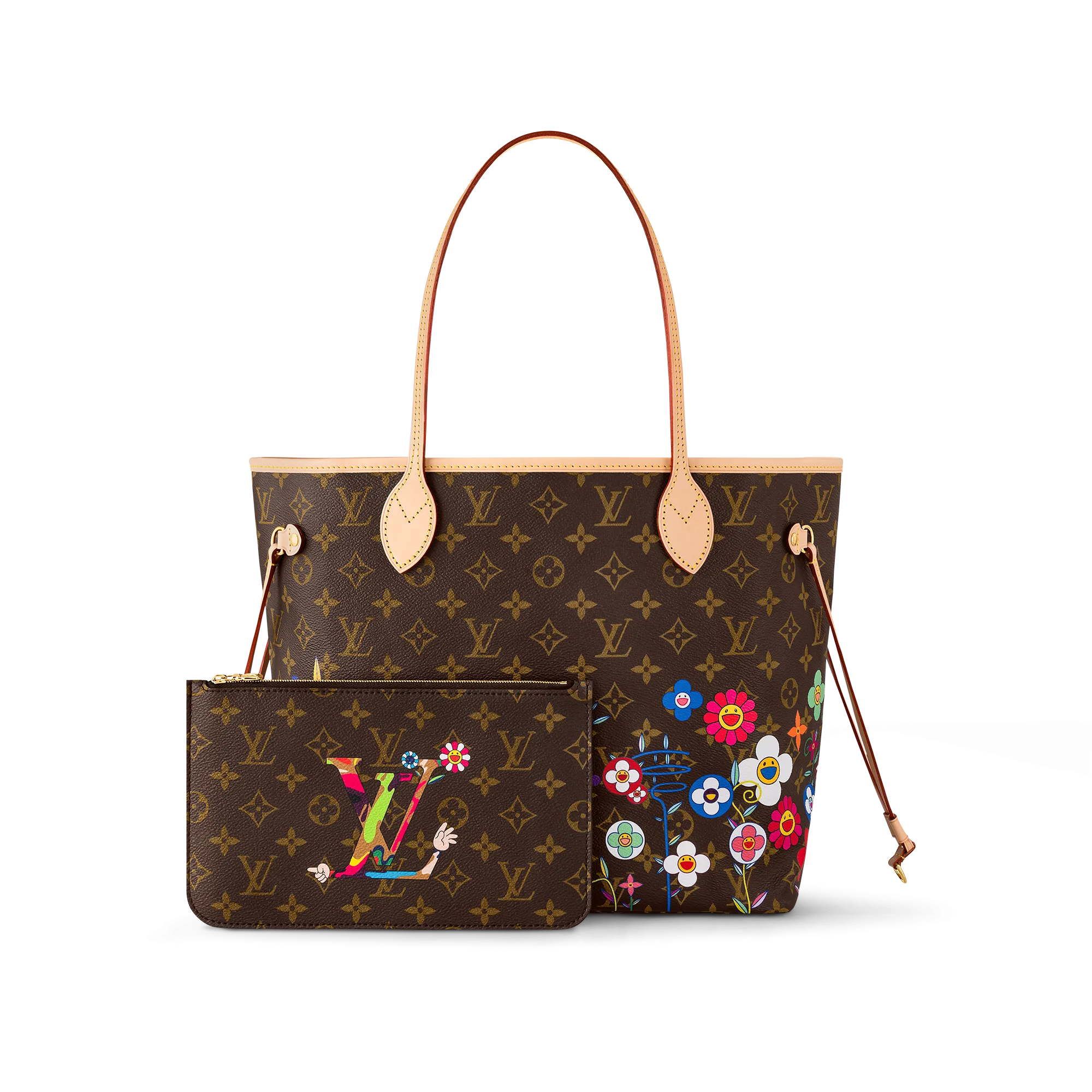 Louis Vuitton LV x TM Neverfull MM M13271
