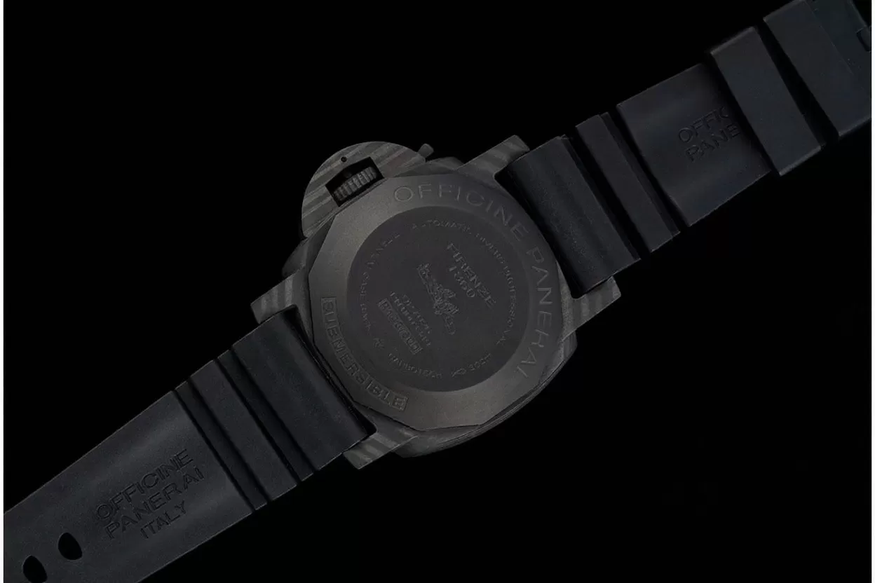 Submersible PAM616 47mm Carbon/RU Black Dial VSF V3 P9000 Super Clone - Image 11