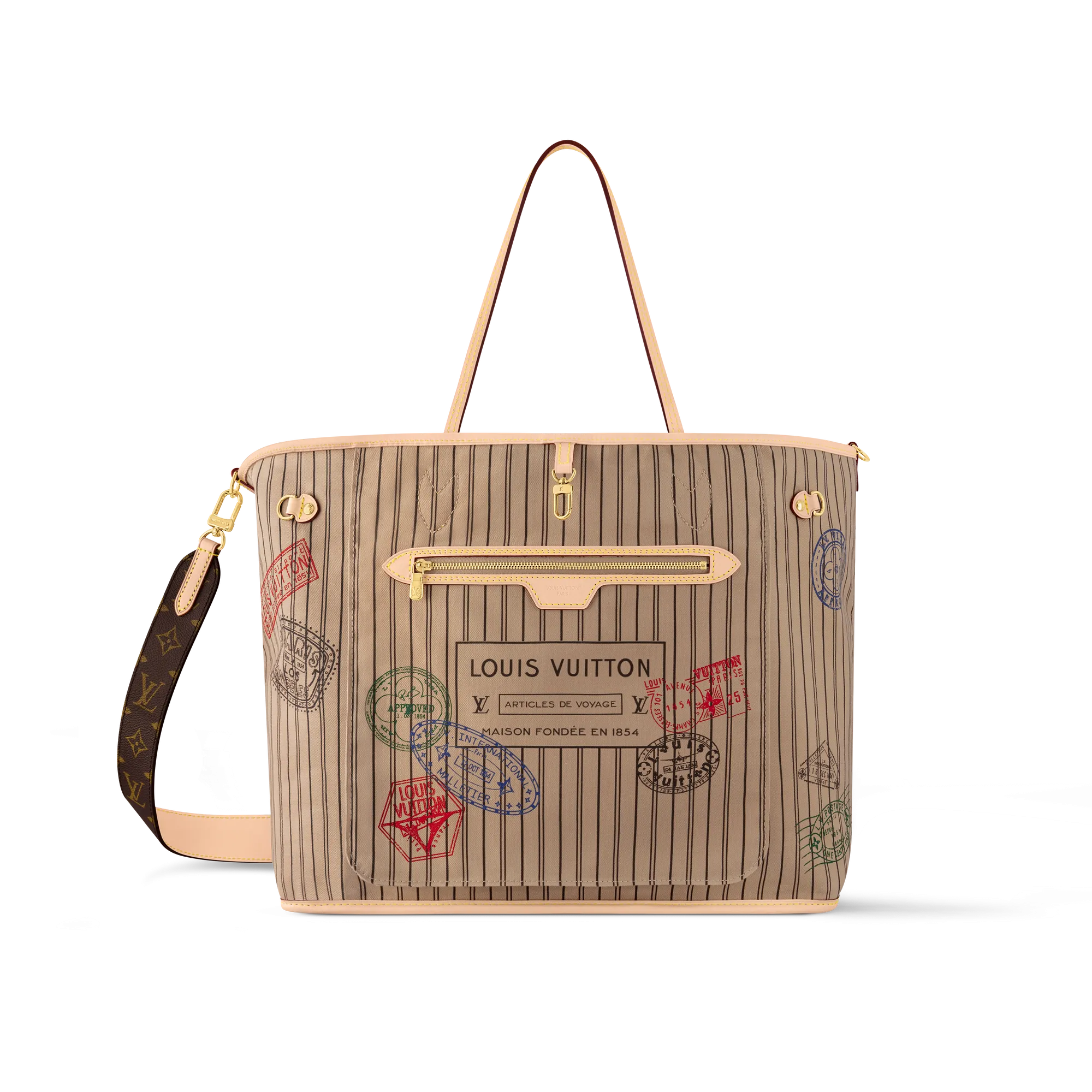 Louis Vuitton Neverfull Bandoulière Inside Out GM M11948