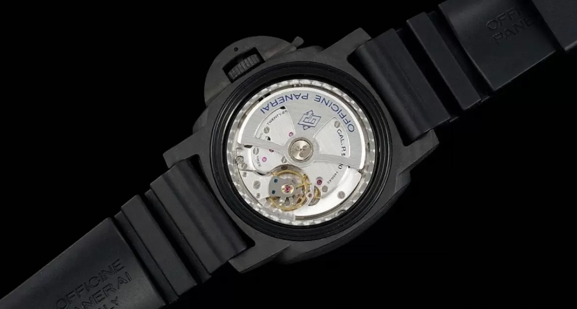 Submersible PAM616 47mm Carbon/RU Black Dial VSF V3 P9000 Super Clone - Image 12