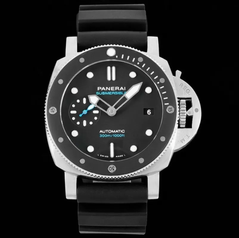PAM683 Submersible 42mm SS/RU Black VSF P900 - Image 3