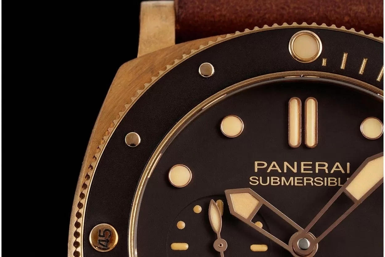 Submersible PAM968 47mm Bronzo/LE Brown Dial VSF P9010 Super Clone - Image 5