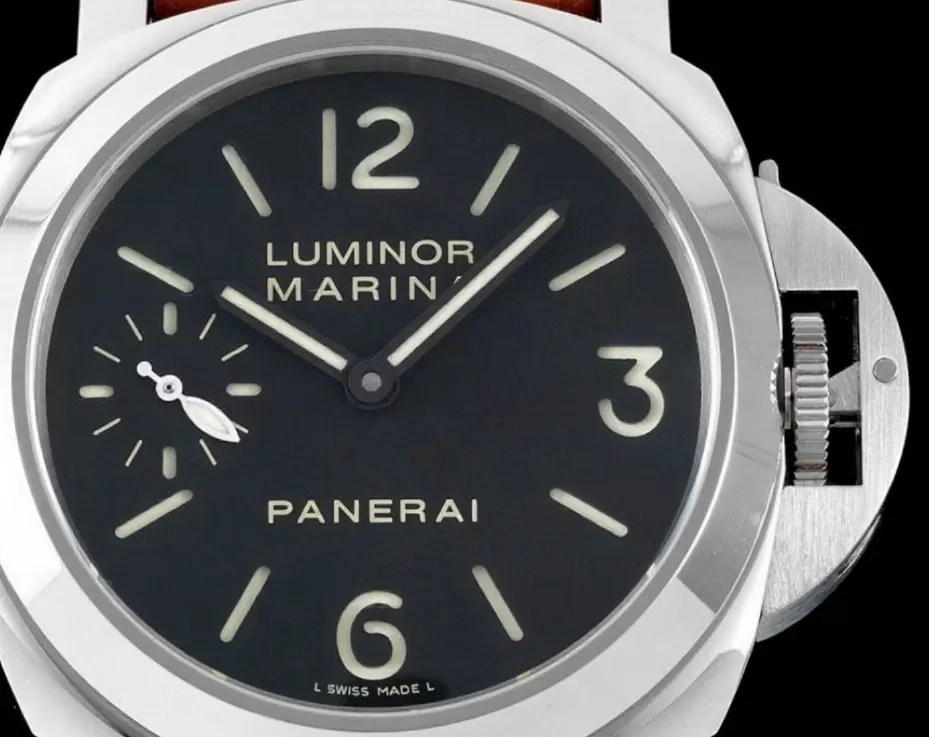 Alternative view of Luminor Marina PAM111 44mm SS/LE Black Dial XF A6497