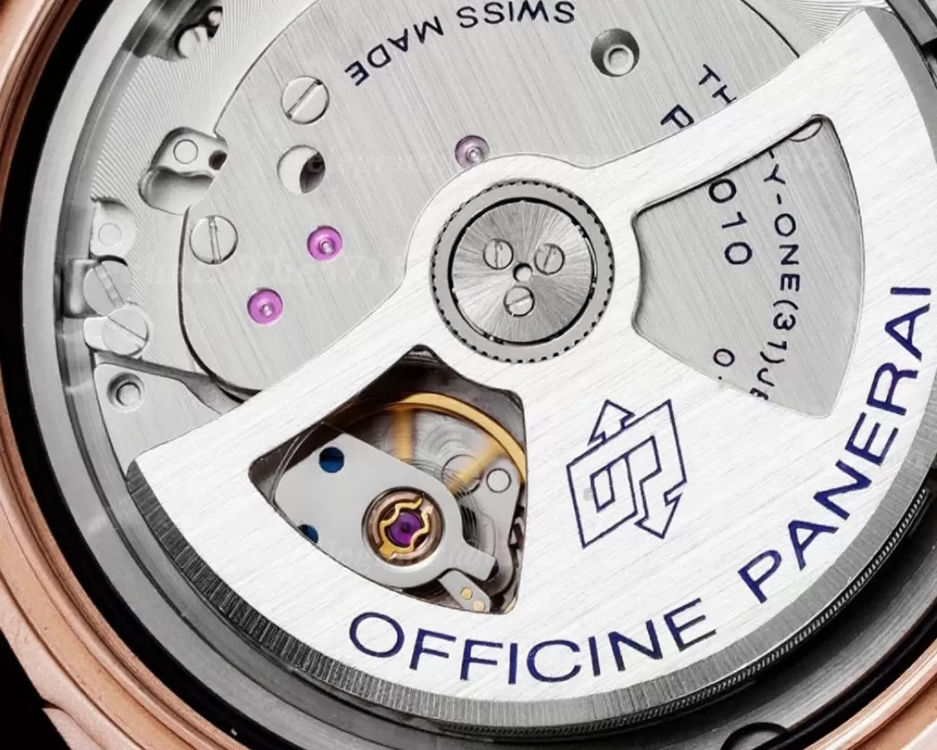 Luminor Marina PAM1114 44mm RG/LE Blue VSF P9010 - Image 8