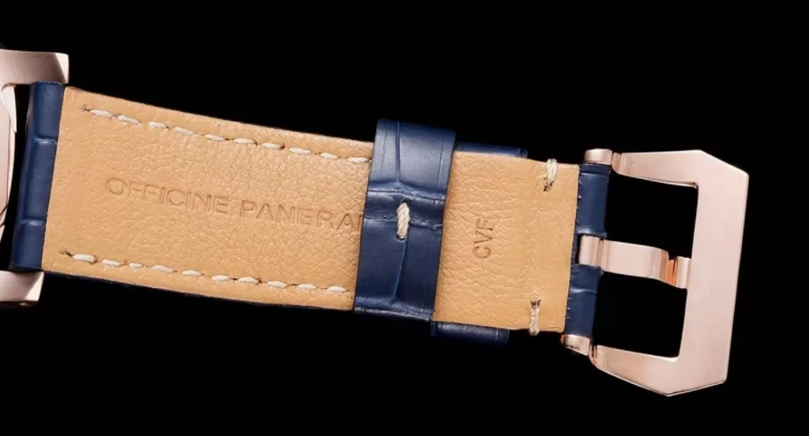 Luminor Marina PAM1114 44mm RG/LE Blue VSF P9010 - Image 20
