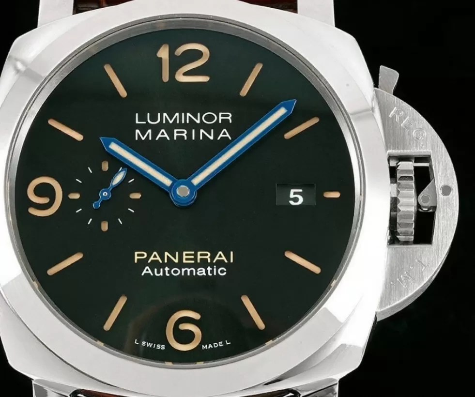 Luminor Marina PAM1116 44mm SS/LE Green VSF P9010 - Image 3