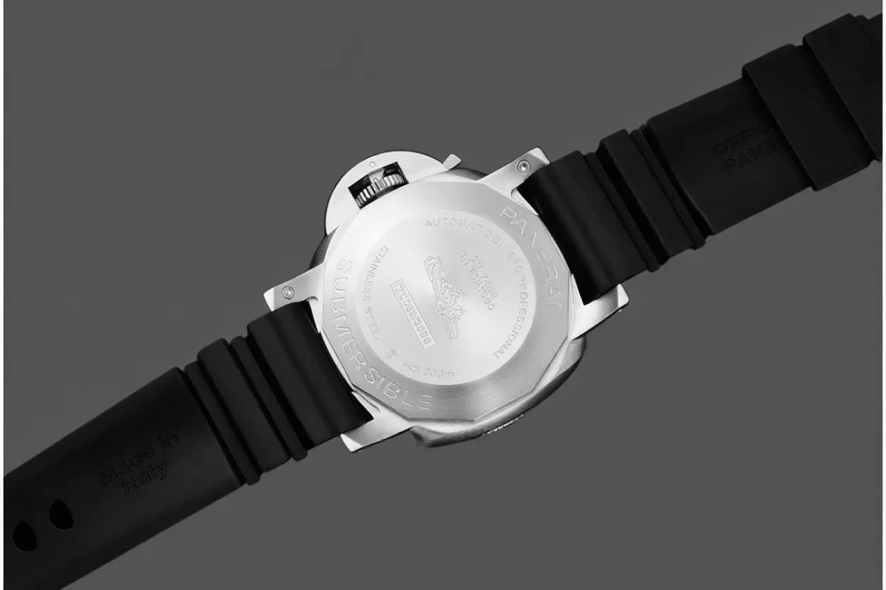 Submersible PAM1229 44mm SS/RU black Dial VSF P900 - Image 8