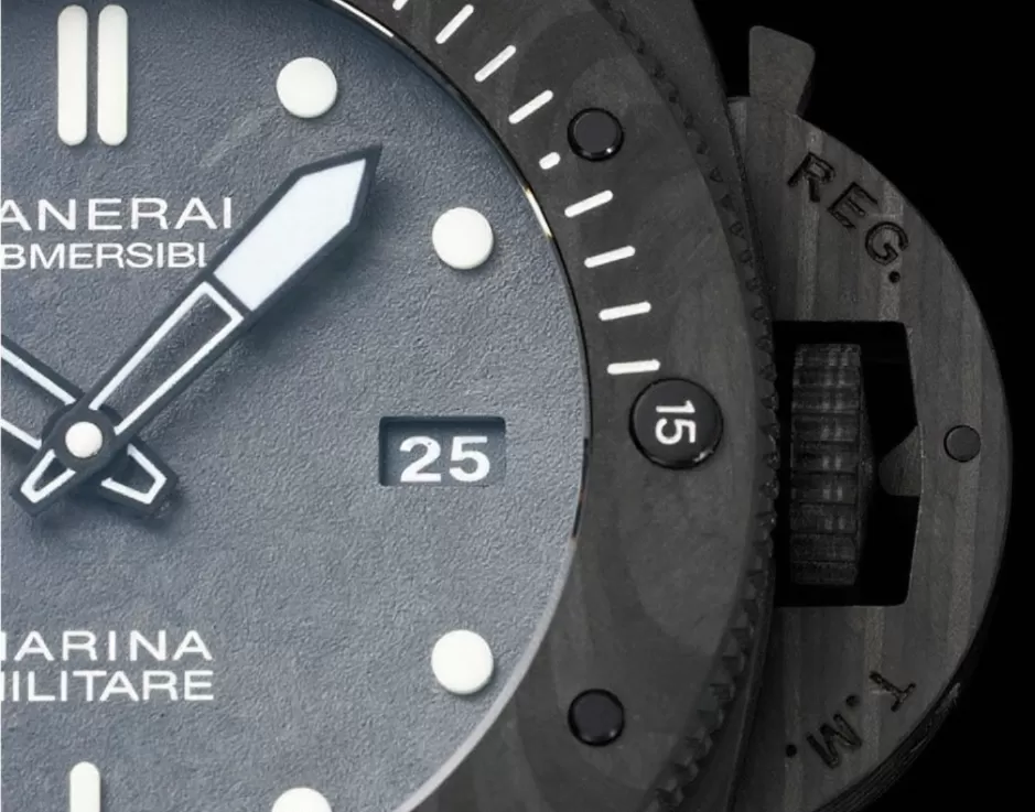 Submersible PAM979 47mm Carbon/RU Carbon Dial VSF P9010 - Image 5