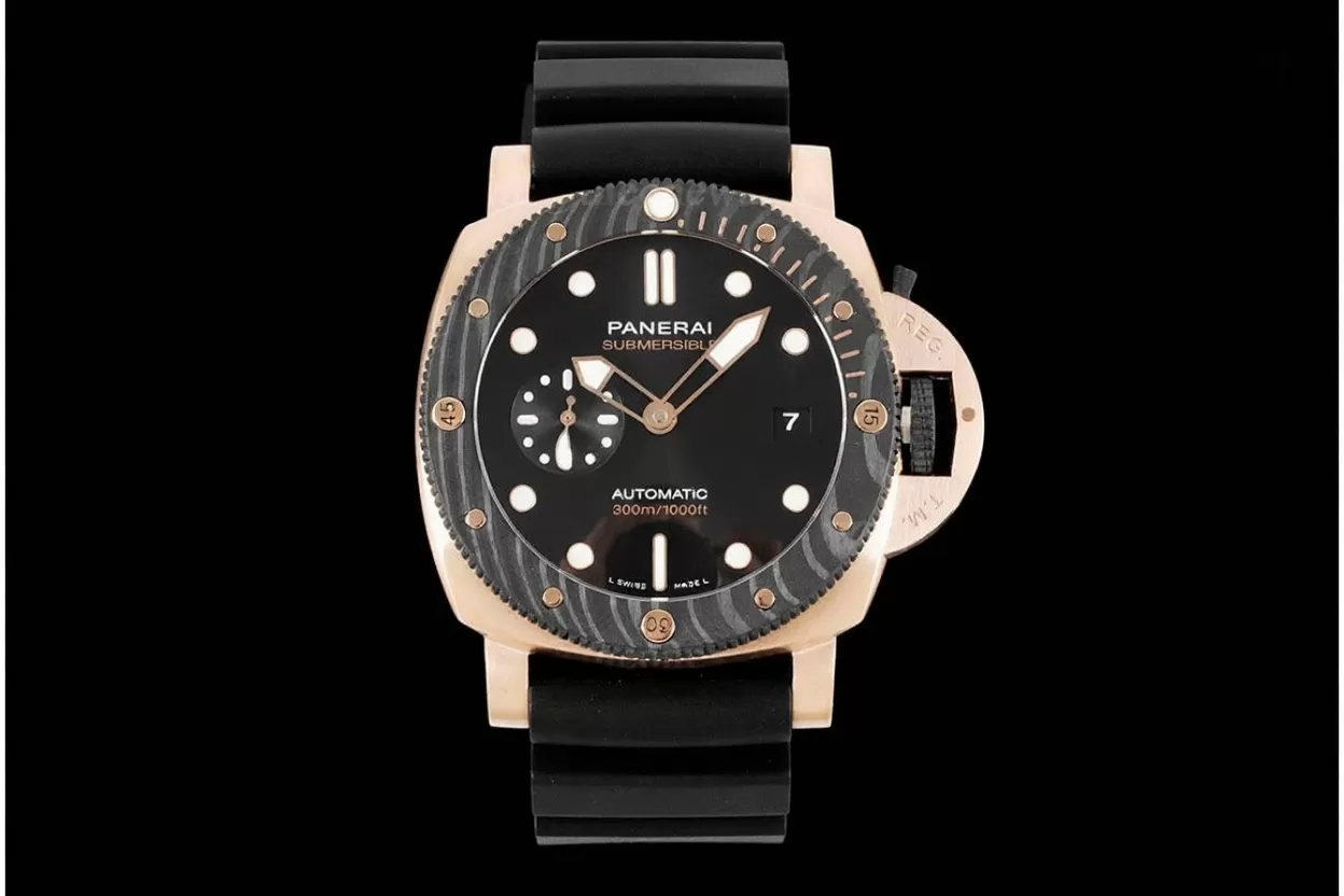 Submersible PAM1070 44mm RG/RU Black Dial VSF P900 - 图片 3