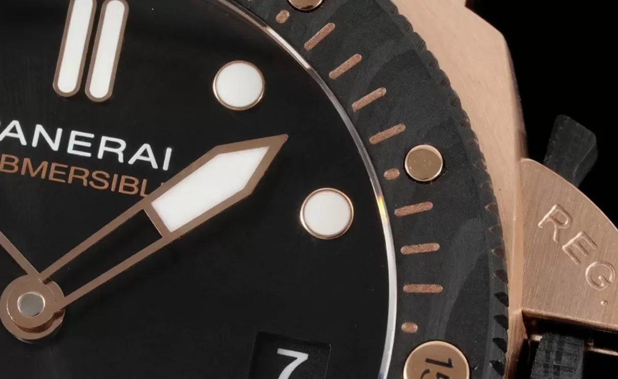 Submersible PAM1070 44mm RG/RU Black Dial VSF P900 - 图片 5