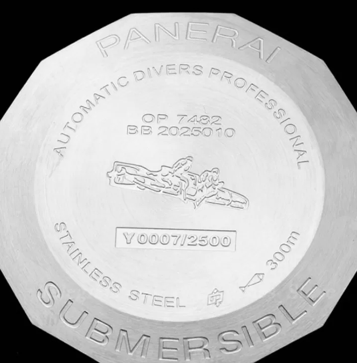 Submersible PAM1226 44mm SS/RU White Dial VSF P900 - Image 11