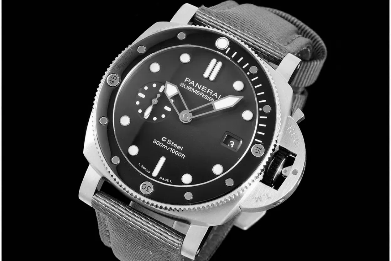 Submersible PAM1288 44mm SS/NY Grey Dial VSF P900
